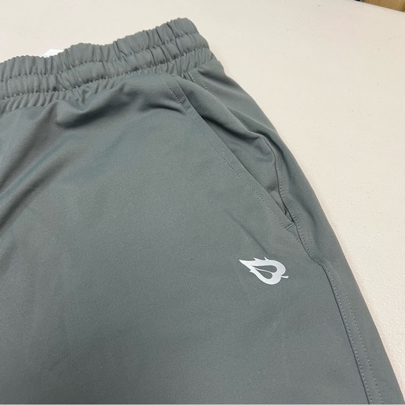 Baleaf Men’s Water Resistant Athletic Workout Gray Joggers Pants Size L - Picture 4 of 10